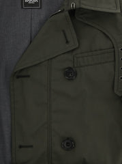 Barba Napoli Olive Green Solid Jacket - (AUC33I5536362) - Parent