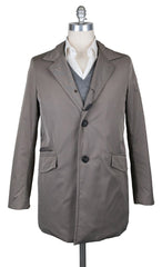 Barba Napoli Light Brown Solid Jacket - (AUC39I365139) - Parent
