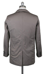 Barba Napoli Light Brown Solid Jacket - (AUC39I365139) - Parent
