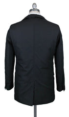 Barba Napoli Black Solid Jacket - (AUC39I3959000) - Parent