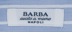 Barba Napoli Blue Striped Shirt - Slim - 15/38 - (D2U10T00000C9)