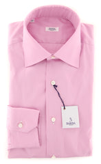 Barba Napoli Pink Solid Shirt - Slim - 14.5/37 - (BN220008U10)
