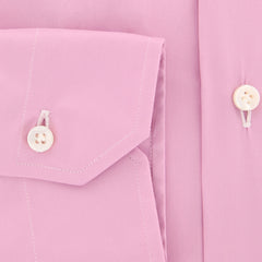 Barba Napoli Pink Solid Shirt - Slim - (BN220008U10) - Parent