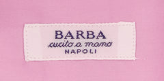 Barba Napoli Pink Solid Shirt - Slim - (BN220008U10) - Parent
