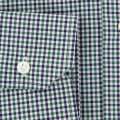 Barba Napoli Green Check Shirt - Slim - (BNMD22000000111) - Parent