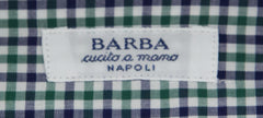 Barba Napoli Green Check Shirt - Slim - (BNMD22000000111) - Parent