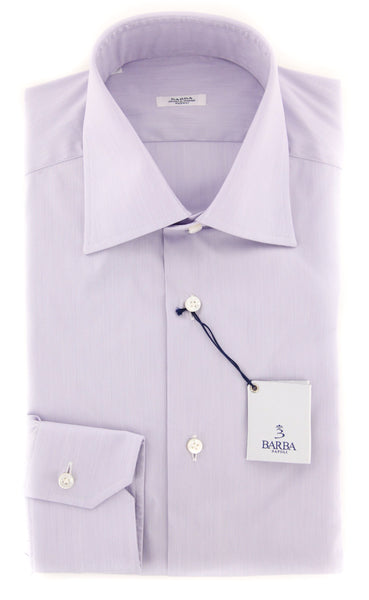 Barba Napoli Purple Solid Shirt - Slim - (D22000R105-U10-T) - Parent
