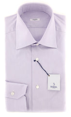 Barba Napoli Purple Solid Shirt - Slim - 15/38 - (D22000R105-U10-T)