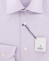 Barba Napoli Purple Solid Shirt - Slim - (D22000R105-U10-T) - Parent