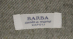 Barba Napoli Gray Solid Cotton Shirt - Slim - (815) - Parent