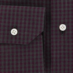 Barba Napoli Burgundy Red Shirt - Slim - 15.5/39 - (D2U10T330704)