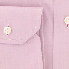 Barba Napoli Pink Solid Shirt - Slim - (391411U10T) - Parent