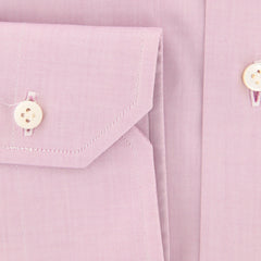 Barba Napoli Pink Solid Shirt - Slim - (391411U10T) - Parent