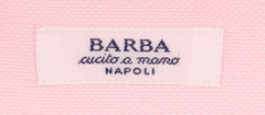Barba Napoli Pink Solid Shirt - Slim - (428219U10T) - Parent