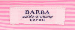 Barba Napoli Pink Striped Shirt - Slim - (61901U10) - Parent