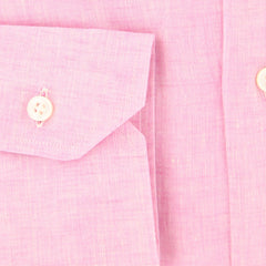 Barba Napoli Pink Melange Shirt - Slim - (D2U16U10T) - Parent