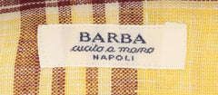 Barba Napoli Yellow Plaid Shirt - Slim - (D2U200U10T) - Parent