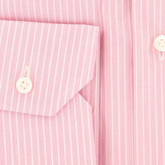 Barba Napoli Pink Striped Shirt - Slim - (BND2U1791U10) - Parent