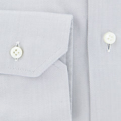 Barba Napoli Gray Striped Shirt - Slim - (BND2U1958U10) - Parent