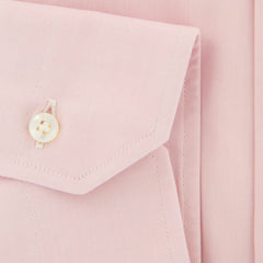 Barba Napoli Pink Solid Cotton Shirt - Extra Slim - (829) - Parent