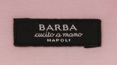 Barba Napoli Pink Solid Cotton Shirt - Extra Slim - (829) - Parent