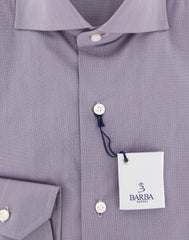 Barba Napoli Purple Solid Shirt - Extra Slim - (258U13T) - Parent
