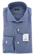 Barba Napoli Navy Blue Shirt - Extra Slim - 15/38 - (I1U13T335210)