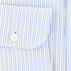 Barba Napoli Light Blue Striped Shirt - Extra Slim - (I1U65U13R) - Parent
