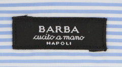 Barba Napoli Light Blue Striped Shirt - Extra Slim - (BN-U05245) - Parent