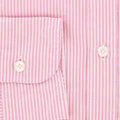 Barba Napoli Pink Striped Shirt - Extra Slim - 16.5/42 - (LFU13R424204)