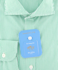 Barba Napoli Green Shirt - Extra Slim - (I1U13R441801U) - Parent