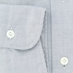 Barba Napoli Gray Solid Shirt - Extra Slim - (LIU13R453806U) - Parent