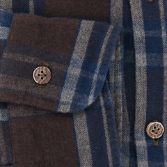 Barba Napoli Brown Shirt - Extra Slim - (LIU73R455002Q) - Parent