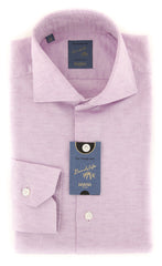 Barba Napoli Lavender Purple Melange Shirt - Extra Slim - (BNLIU188U13T) - Parent