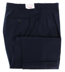 Brioni Midnight Navy Blue Pants - Extra Slim - (DELTA519R) - Parent