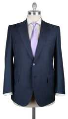 Cesare Attolini Blue Super 150's Suit - (K20PUB3A10WA72B21C4) - Parent