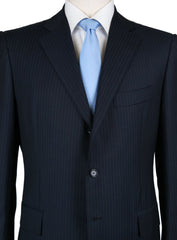 Cesare Attolini Navy Blue Suit - (AUK30PUB3A11WA45B31C4) - Parent