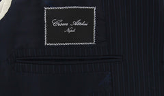 Cesare Attolini Navy Blue Suit - (AUK30PUB3A11WA45B31C4) - Parent