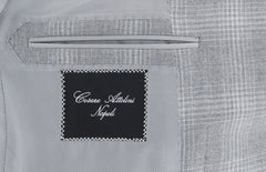 Cesare Attolini Gray Plaid Sportcoat - (CA3210571177) - Parent