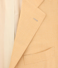 Cesare Attolini Orange Plaid Sportcoat - (CA32602227Y) - Parent