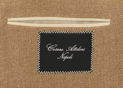 Cesare Attolini Caramel Brown Solid Sportcoat - (CA35953317) - Parent