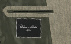 Cesare Attolini Olive Green Sportcoat - (CA391132217) - Parent