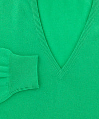 Cesare Attolini Green Sweater - V-Neck - (KW109T10KWJAI) - Parent