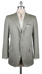 Cesare Attolini Olive Green Sportcoat - (CA301062V147) - Parent