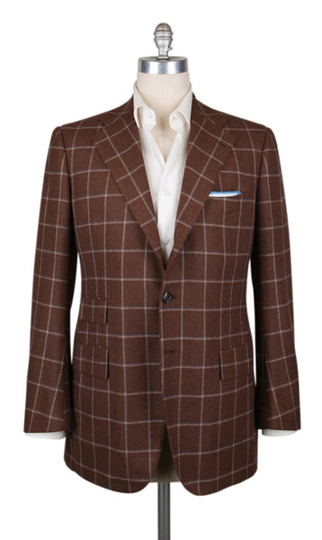 Cesare Attolini Caramel Brown Cashmere Sportcoat - (CA3266317) - Parent