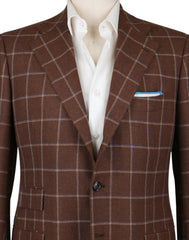 Cesare Attolini Caramel Brown Cashmere Sportcoat - (CA3266317) - Parent