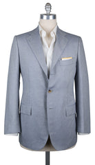 Cesare Attolini Light Blue Fancy Sportcoat - 42/52 - (CA30848217A)