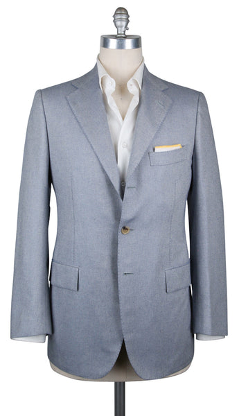 Cesare Attolini Light Blue Fancy Sportcoat - (CA30848217A) - Parent