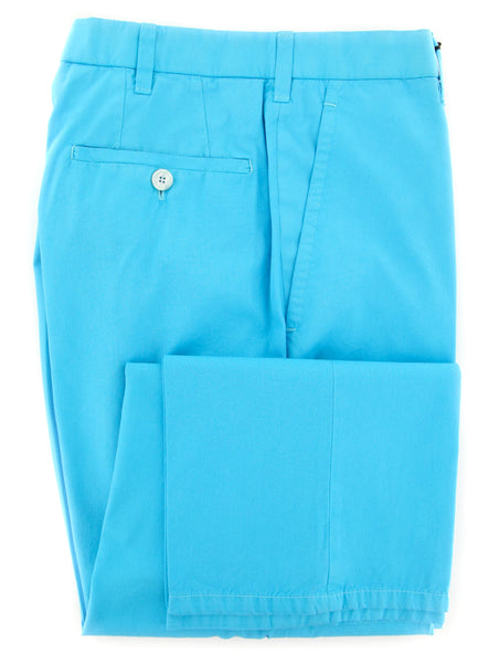 Cesare Attolini Light Blue Solid Pants - Slim - (CAS10CA17T21) - Parent