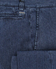 Attolini Denim Blue Vintage Wash Pants - Slim - (CA1220B1B15) - Parent